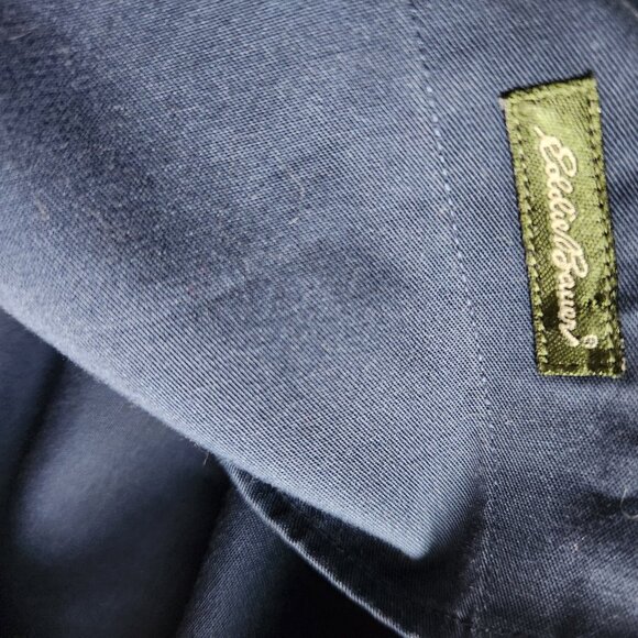 Eddie Bauer Shirt Men's Medium Long Sleeve Button Up Shirt Blue - Picture 5 of 7